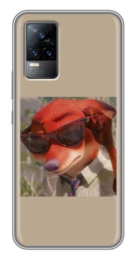 Силиконовый чехол с изображением «Стильный Ник» для Vivo V21E