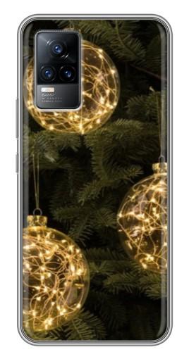 Силиконовый чехол с изображением «Светящиеся игрушки» для Vivo V21E