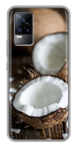 Чехол с картинкой «Свежий кокос» для Vivo V21E