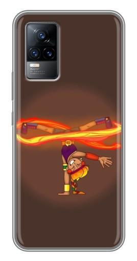 Силиконовый чехол с изображением «Танцующая Амбер» для Vivo V21E