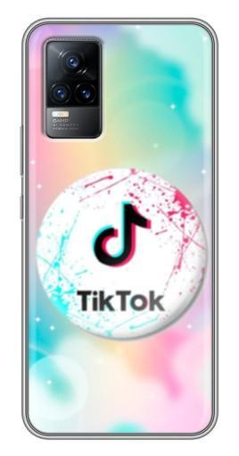 Чехол с картинкой «TikTok принт» для Vivo V21E