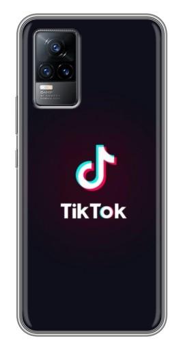 Чехол с картинкой «TikTok темный» для Vivo V21E