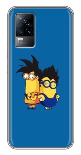 Чехол с печатью «В костюмах»  для Vivo V21E