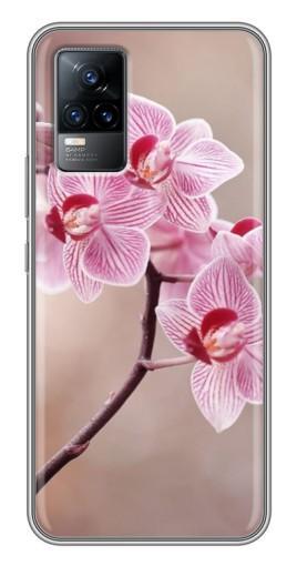 Чехол с картинкой «Веточка орхидеи» для Vivo V21E Чехол с картинкой «Веточка орхидеи» для Vivo V21E