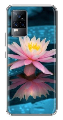 Чехол с печатью «Водяная лилия»  для Vivo V21E