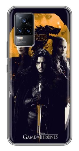 Силиконовый чехол с изображением «Winter Coming» для Vivo V21E