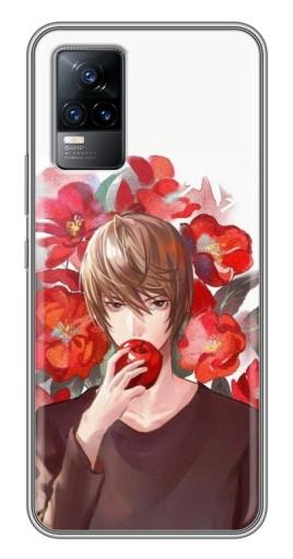 Чехол с картинкой «Ягами с яблоком» для Vivo V21E