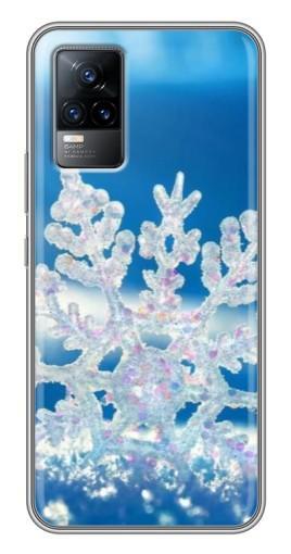 Чехол с печатью «Яркая снежинка»  для Vivo V21E