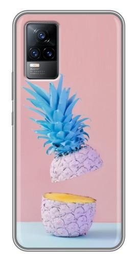 Чехол с печатью «Яркий ананас»  для Vivo V21E