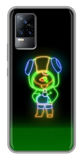 Чехол с принтом «Яркий Леон» для Vivo V21E