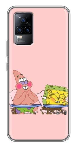 Чехол с картинкой «За партой» для Vivo V21E