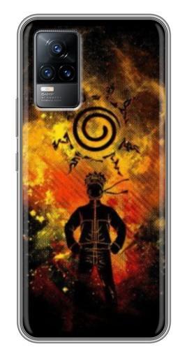 Чехол с картинкой «Золотой Наруто» для Vivo V21E