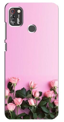 Чехол с печатью "Нежные розы" для TECNO POP 4 Pro