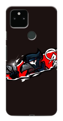 Чехол с печатью "Ассасин Ворон" для Google Pixel 5
