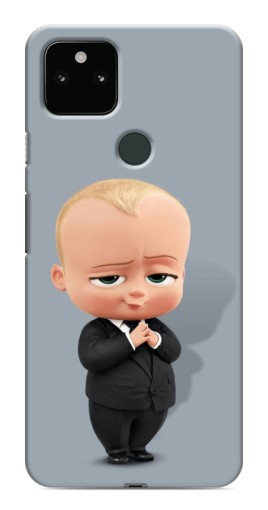Чехол с картинкой "Деловой ребенок" для Google Pixel 5