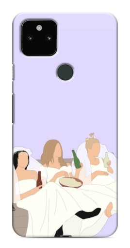 Чехол с принтом "Девушки Друзья" для Google Pixel 5