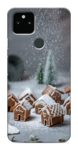 Чехол с принтом "Домики из пряников" для Google Pixel 5