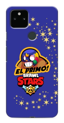 Чехол с печатью "El Primo в маске" для Google Pixel 5