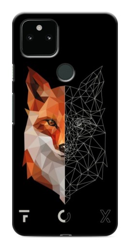 Чехол с принтом "Fox" для Google Pixel 5