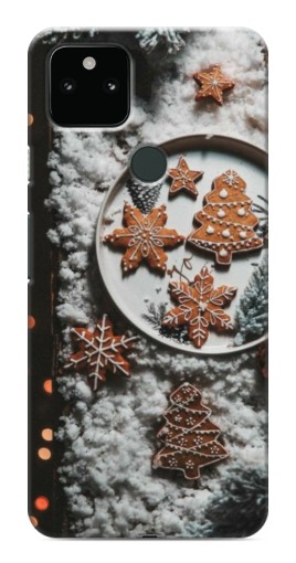 Чехол с картинкой "Имбирные пряники" для Google Pixel 5