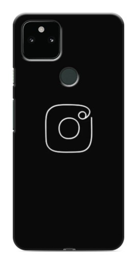 Силиконовый чехол с изображением "Инстаграм" для Google Pixel 5