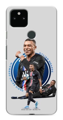 Чехол с печатью "Kylian Mbappe" для Google Pixel 5