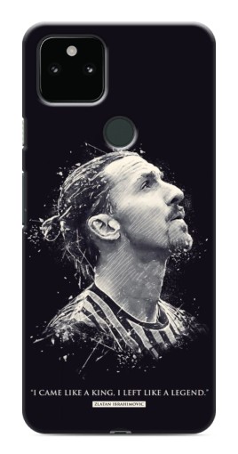 Чехол с картинкой "Легенда Ибрагимович" для Google Pixel 5
