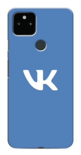 Чехол с принтом "Лого ВК" для Google Pixel 5