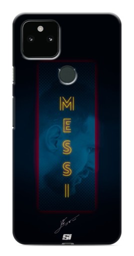 Чехол с картинкой "Логотип Месси" для Google Pixel 5