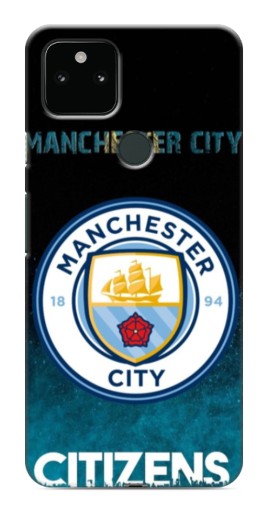 Силиконовый чехол с изображением "Man City Zens" для Google Pixel 5