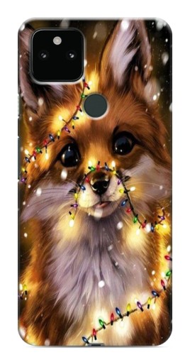 Чехол с принтом "Новогодний лесенок" для Google Pixel 5