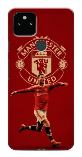 Чехол с печатью "Ronaldo в МЮ" для Google Pixel 5