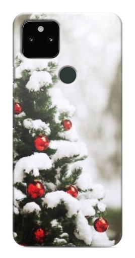 Чехол с картинкой "Рождественская елка" для Google Pixel 5