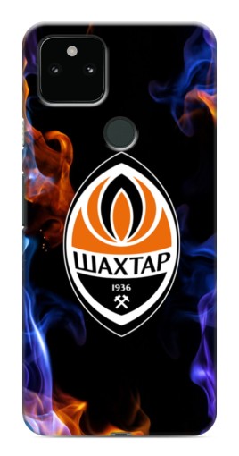 Чехол с принтом "Шахтер в огне" для Google Pixel 5