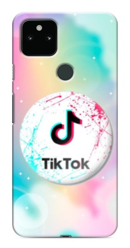 Чехол с картинкой "TikTok принт" для Google Pixel 5