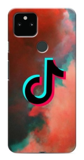 Чехол с печатью "ТикТок в тучах" для Google Pixel 5