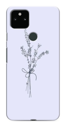 Чехол с картинкой "Веточки лаванды" для Google Pixel 5