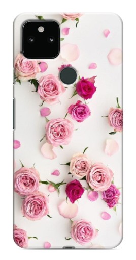 Чехол с принтом "Яркие розы" для Google Pixel 5