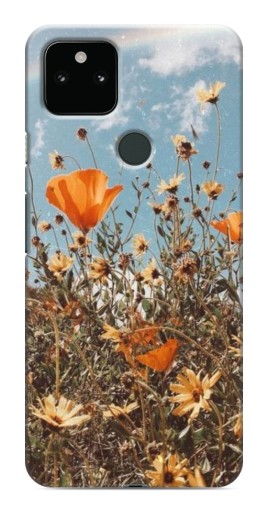 Чехол с принтом "Желтые цветы" для Google Pixel 5