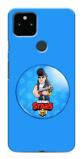 Силиконовый чехол с изображением "Значек Булла" для Google Pixel 5