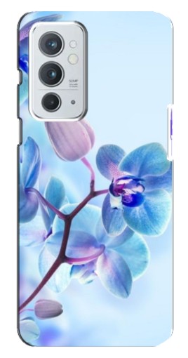Силиконовый чехол с изображением "Голубые орхидеи" для OnePlus 9RT