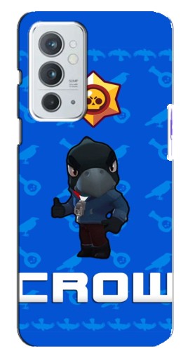 Силиконовый чехол с изображением "Медаль Crow" для OnePlus 9RT
