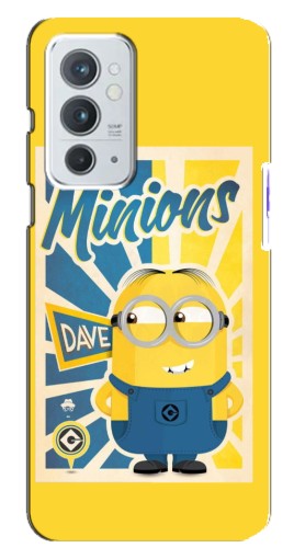 Силиконовый чехол с изображением "Minions" для OnePlus 9RT