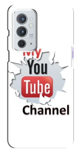 Чехол с печатью "My YouTube" для OnePlus 9RT