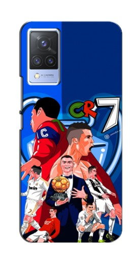 Силиконовый чехол с изображением «CR7» для Vivo V21