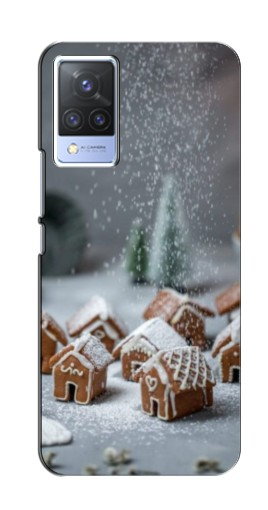 Силиконовый чехол с изображением «Домики из пряников» для Vivo V21
