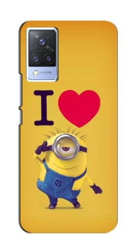 Чехол с печатью «I Love Minion»  для Vivo V21