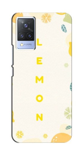 Силиконовый чехол с изображением «Lemon» для Vivo V21