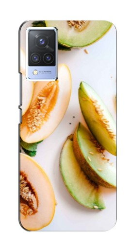 Силиконовый чехол с изображением «Свежие дыньки» для Vivo V21