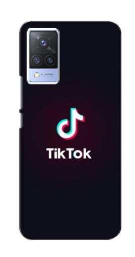 Чехол с печатью «TikTok темный»  для Vivo V21